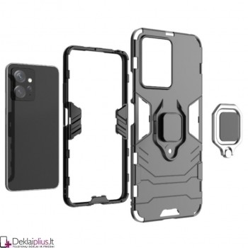 Sustiprintas dėklas 4in1 - juodas (Xiaomi Redmi Note 12 4G) Sustiprintas dėklas 4in1 - juodas (Xiaomi Redmi Note 12 4G)